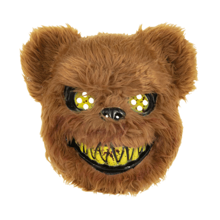 Karnevali mask kuri mõmmi pruun