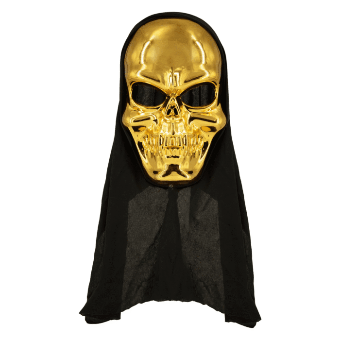 Karnevali mask luukere kuldne 42x16cm - Image 1