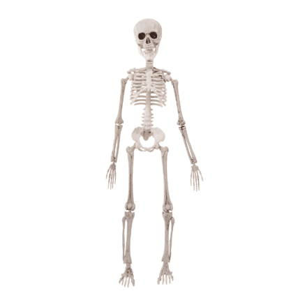 Halloweeni rippuv dekoratsioon skelett 50cm