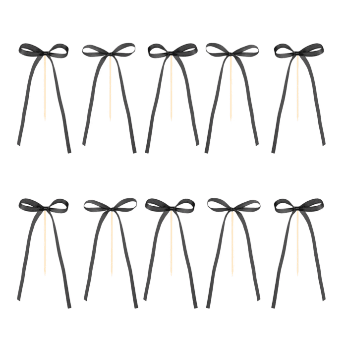 Koogikaunistused must 6x16cm (10 tk/pk) - Image 1