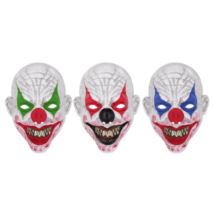 Karnevali mask kloun 31x23cm