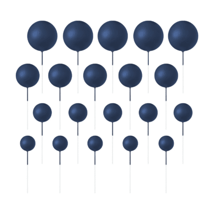 Tordikaunistused tumesinine (20 tk/pk)