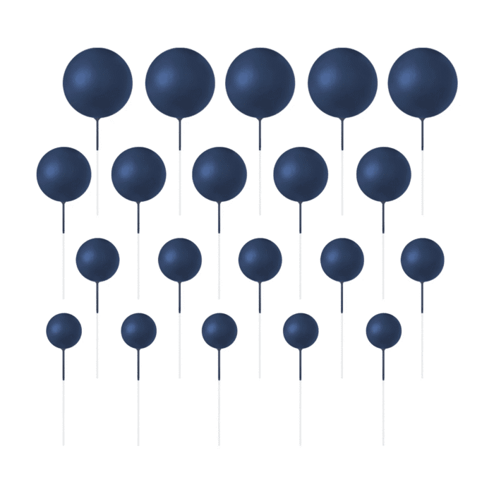 Tordikaunistused tumesinine (20 tk/pk) - Image 1