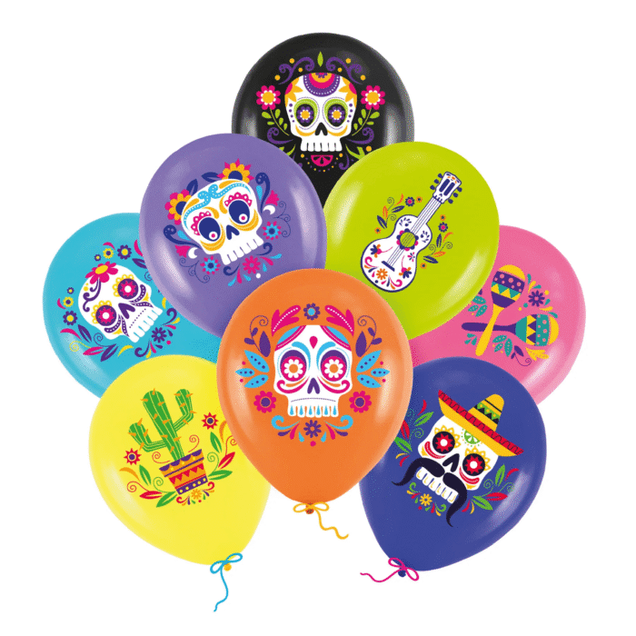 Õhupallid halloween 30cm (8 tk/pk) - Image 1