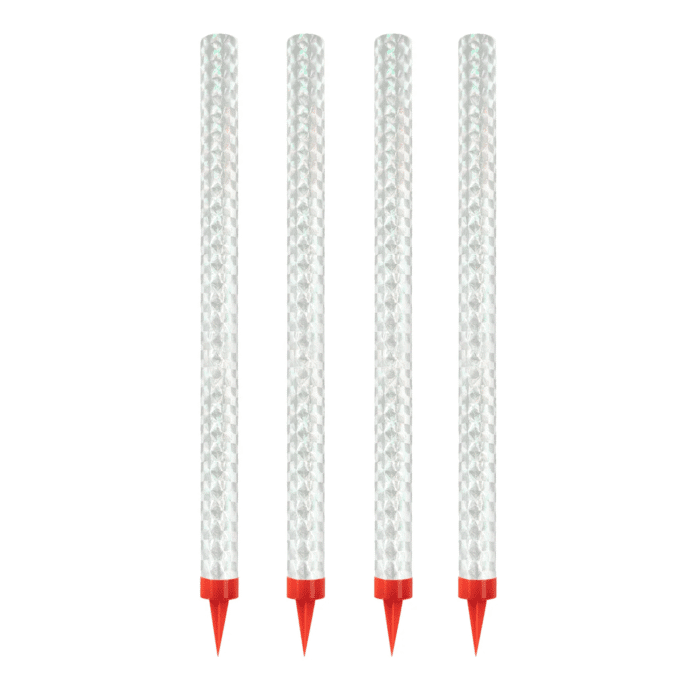 Tordivulkaanid hõbedane 80s 25cm (4 tk/pk) - Image 1