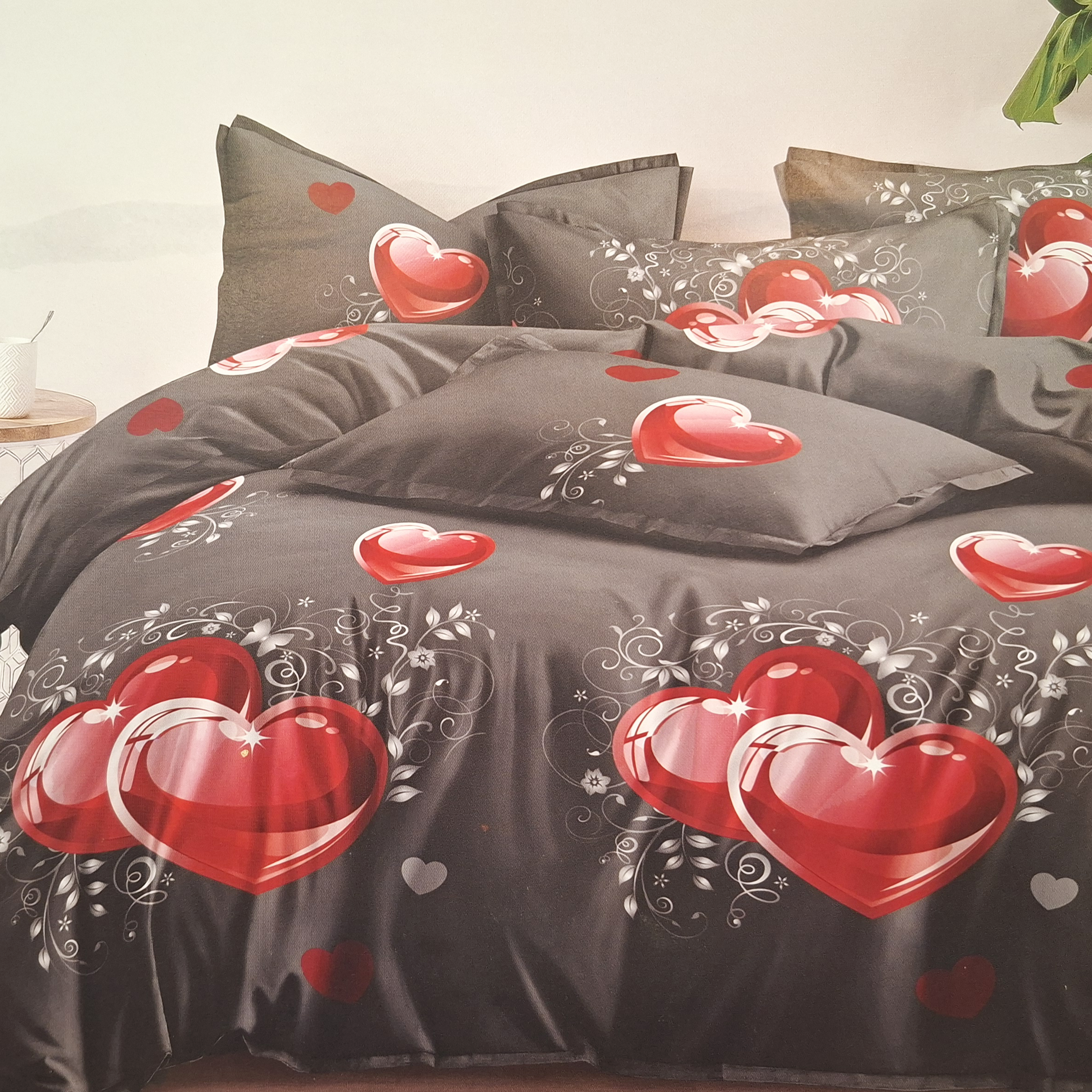 2000000956527 Voodipesukomplekt 160x200cm (4-osaline) - Pilt 1