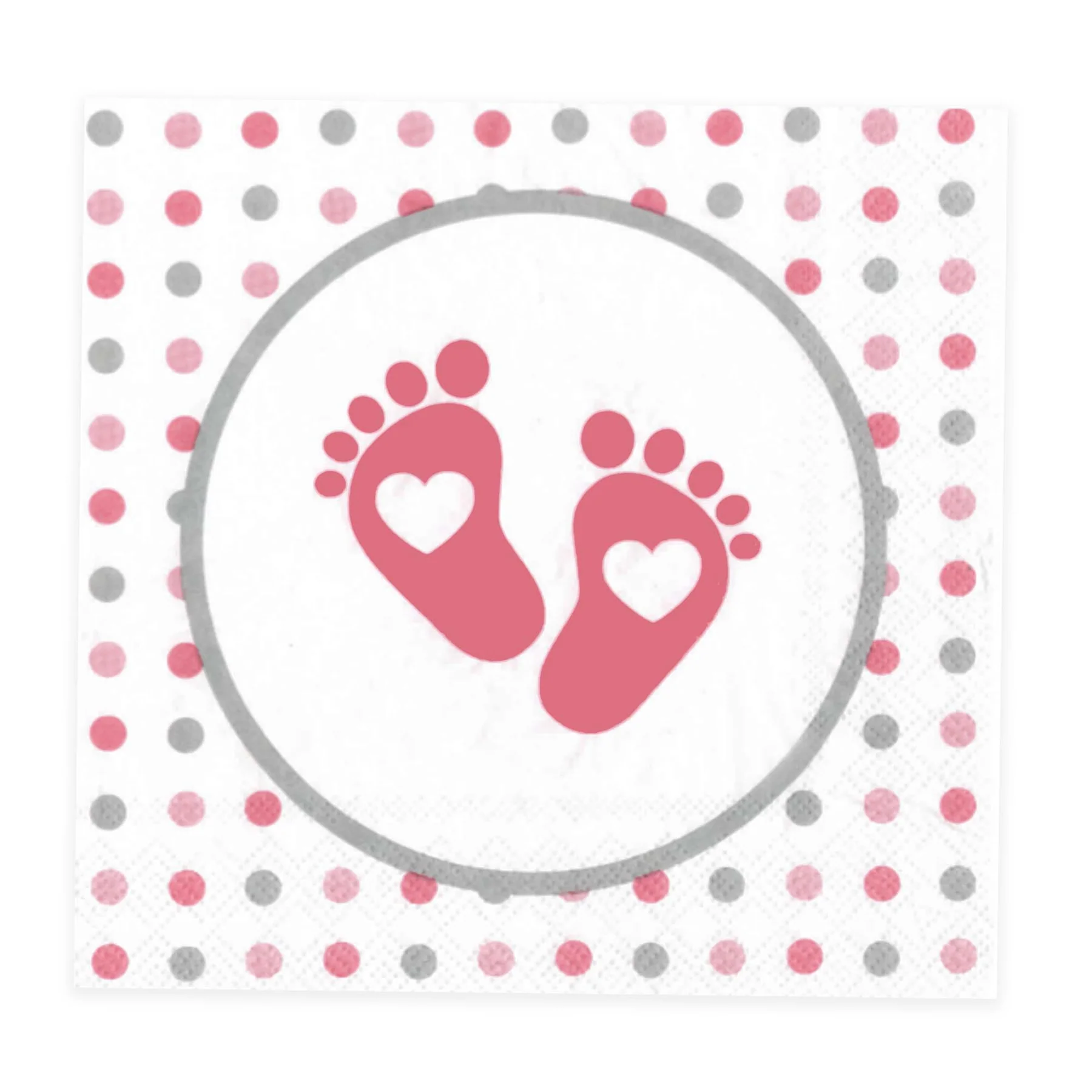 5904610132951-1.webp Salvrätikud Baby roosa 33x33cm (10 tk/pk) - Image 1