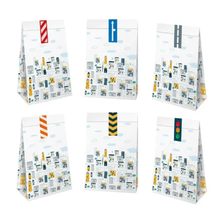 Kommikotid liiklus 10x17,5cm (6 tk/pk)