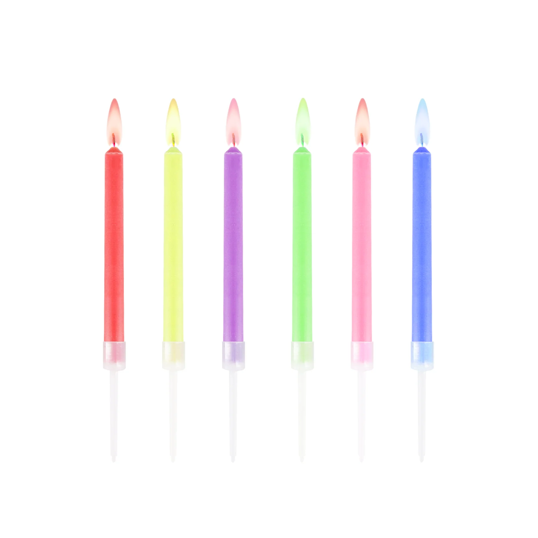 5904610149331-1.webp Tordiküünlad värvilised 6cm (6 tk/pk) - Image 1