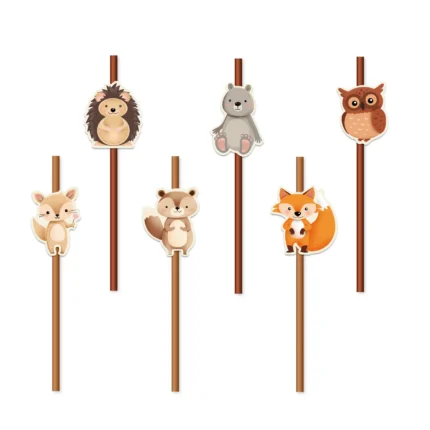 Peokõrred loomad 19,5cm (6 tk/pk)