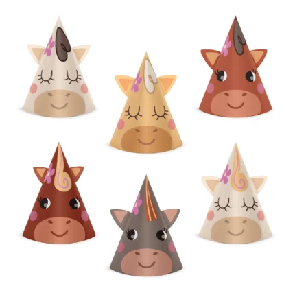 Peomütsid hobune (6 tk/pk)