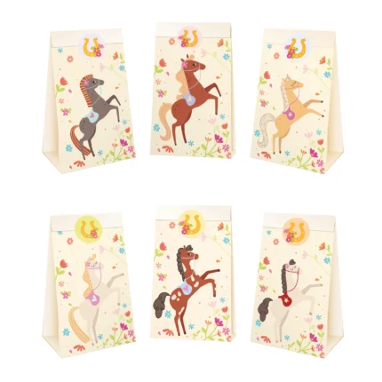 Kommikotid hobused 10x18cm (6 tk/pk)