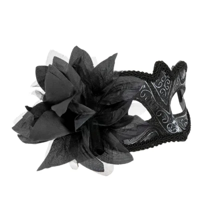 Karnevalimask must lillega 15x7,5cm