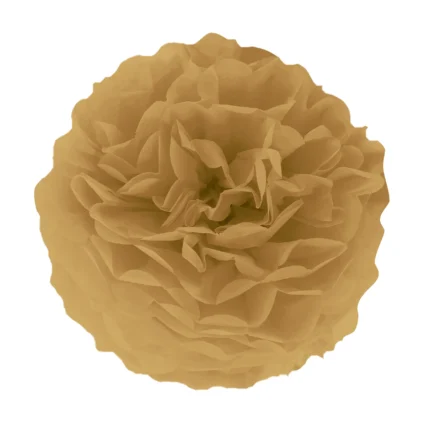 Paberist pompom pruun 35cm