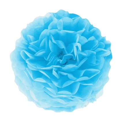 Paberist pompom sinine 35cm