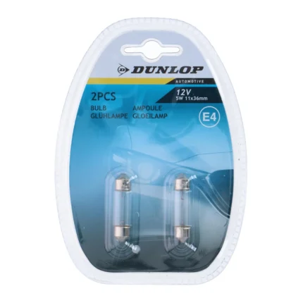 Dunlop autopirnid 12V 5W E4