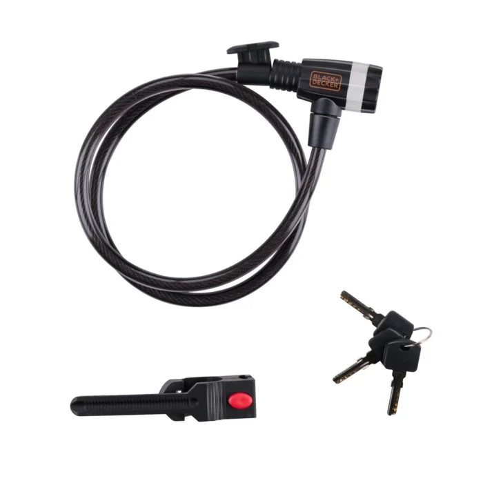 Black+Decker rattalukk Ø10mm 90cm - KRABA