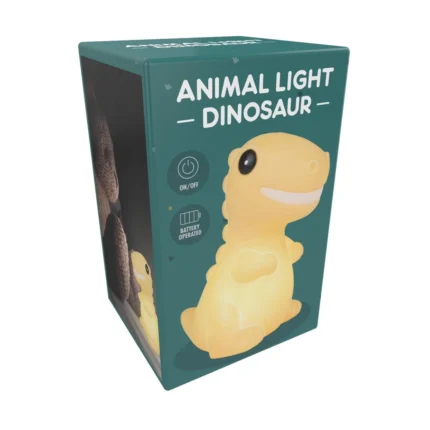 Valgusti dinosaurus 8x8x13cm (3xAG10)