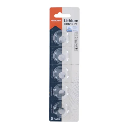 Grundig patareid CR1216 (5 tk/pk)