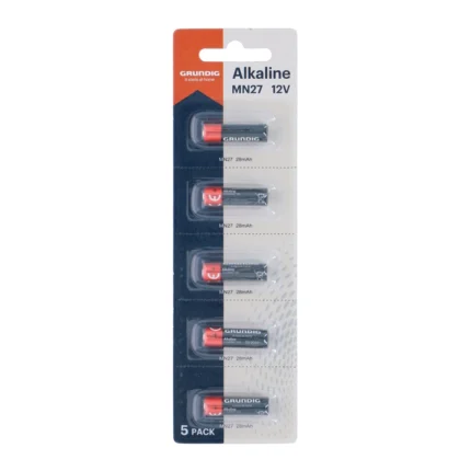Grundig patareid Alkaline MN27 (5 tk/pk)