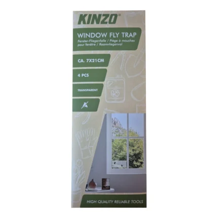Kinzo putukakleebis aknale 7x21cm (4 tk/pk)
