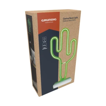 Grundig neoonvalgusti kaktus
