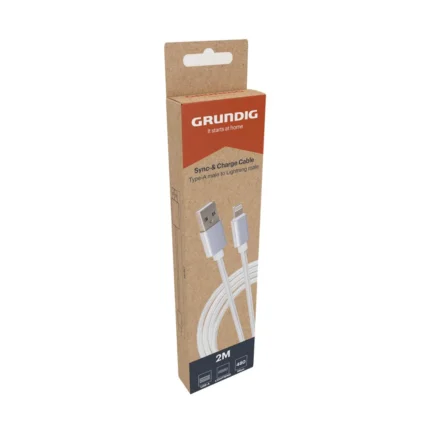 Grundig laadija USB-A Lightning 2m