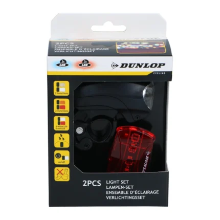 Dunlop esi- ja tagatuli rattale