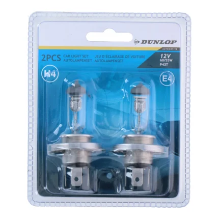 Dunlop autopirn 12V H4 60/55W (2 tk/pk)