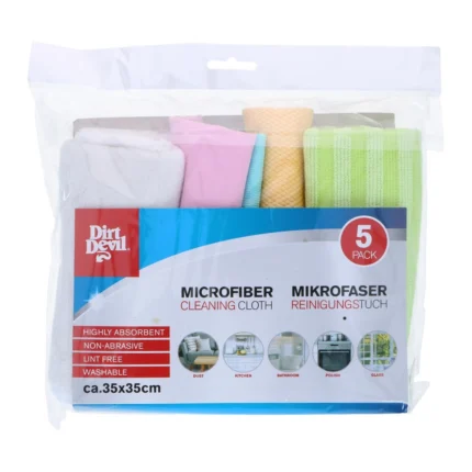 Dirt Devil mikrofiiberlapid 35x35cm (5 tk/pk)