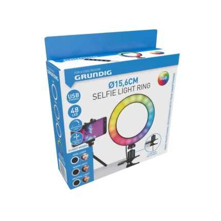 Grundig ringvalgusti 16cm 48LED