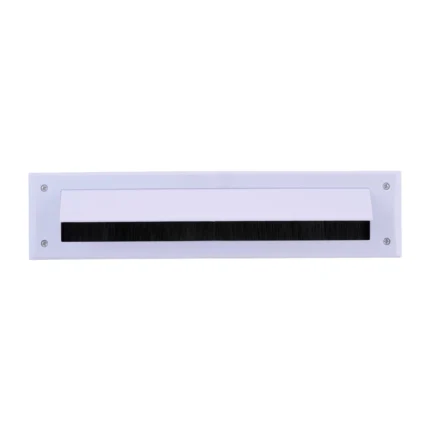 Kinzo postkasti kate valge 34x8cm