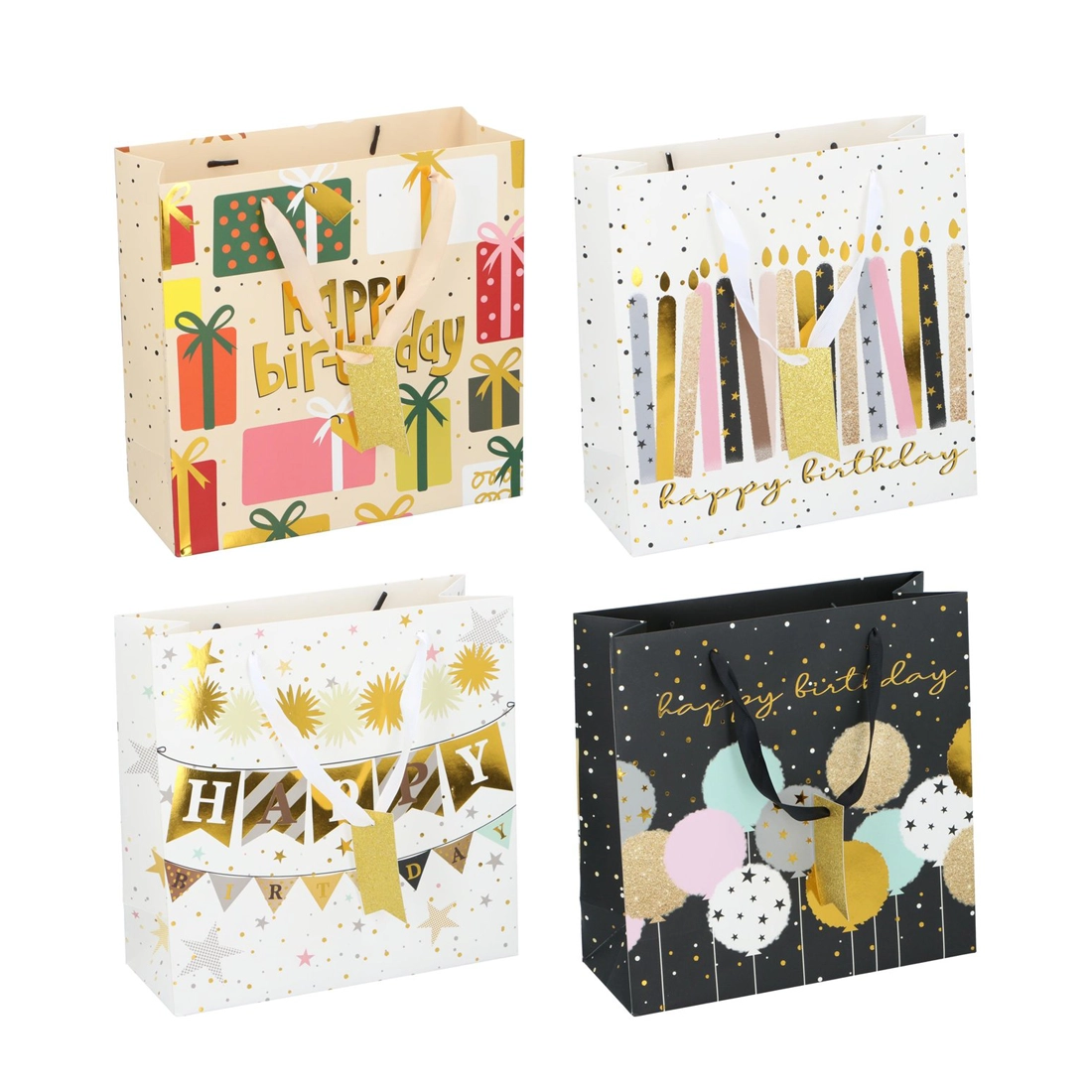8711252572338-1.webp Kinkekott Birthday 25x25cm (erinevad) - Image 1