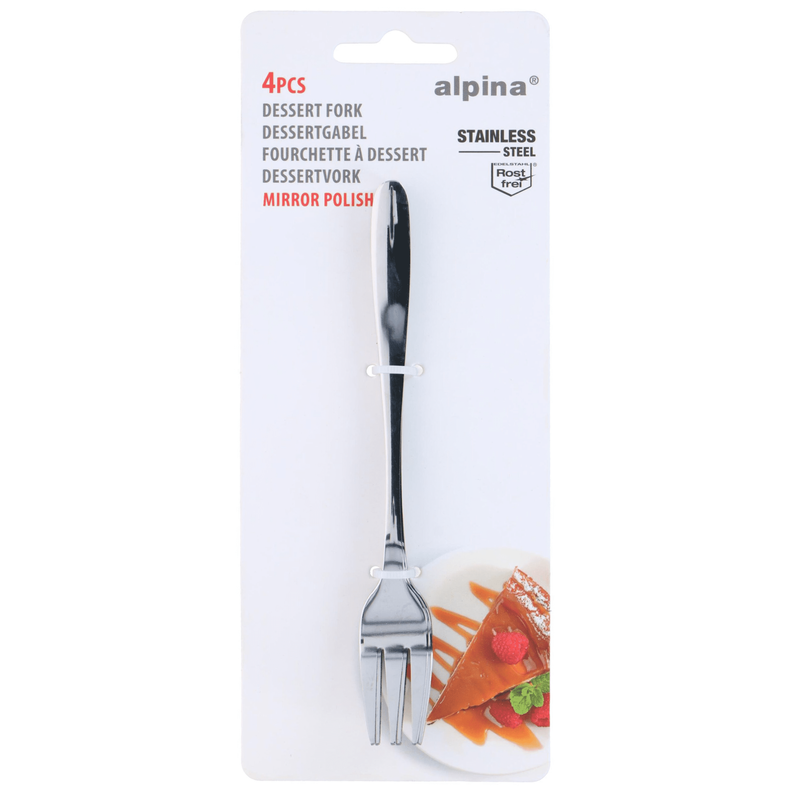871125257477 Alpina desserdikahvlid 14,5cm (4 tk/pk) - Image 1