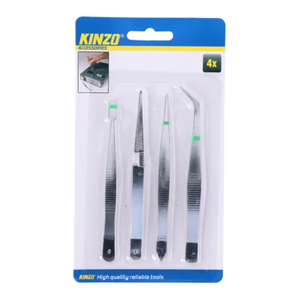 Kinzo pintsetid (4 tk/pk)
