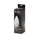 V-TAC LED pirn E14 4,5W 470lm 3000K-soevalge - Image 2