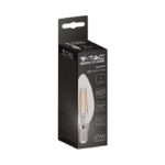 V-TAC LED pirn E14 6W 600lm 3000K-soevalge - Image 2