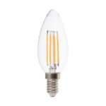 V-TAC LED pirn E14 6W 600lm 4000K-neutraalvalge