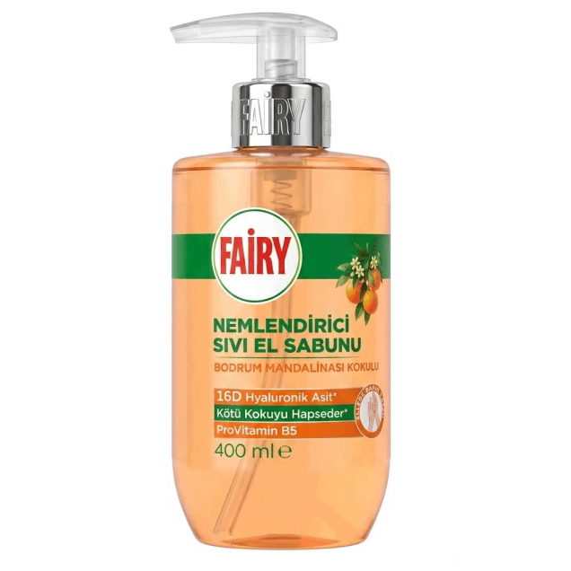 8681554638318 Fairy kätepesuseep Mandarin 400ml - Pilt 1