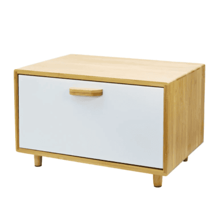 Brunbeste leivakast valge 35,5x20x21,5cm 2677