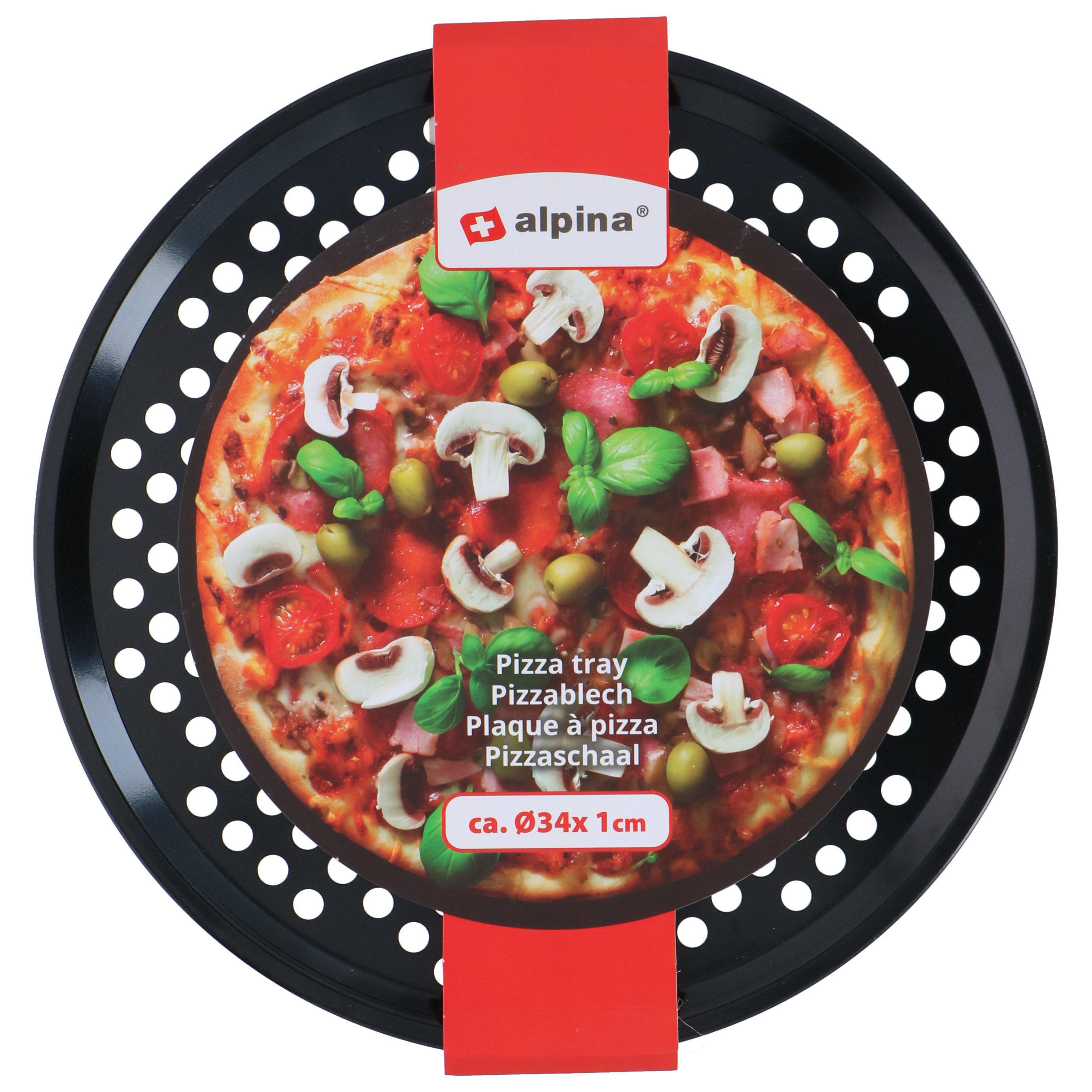 8711252166957-1.png Alpina pitsa küpsetusalus Ø34cm - Pilt 1