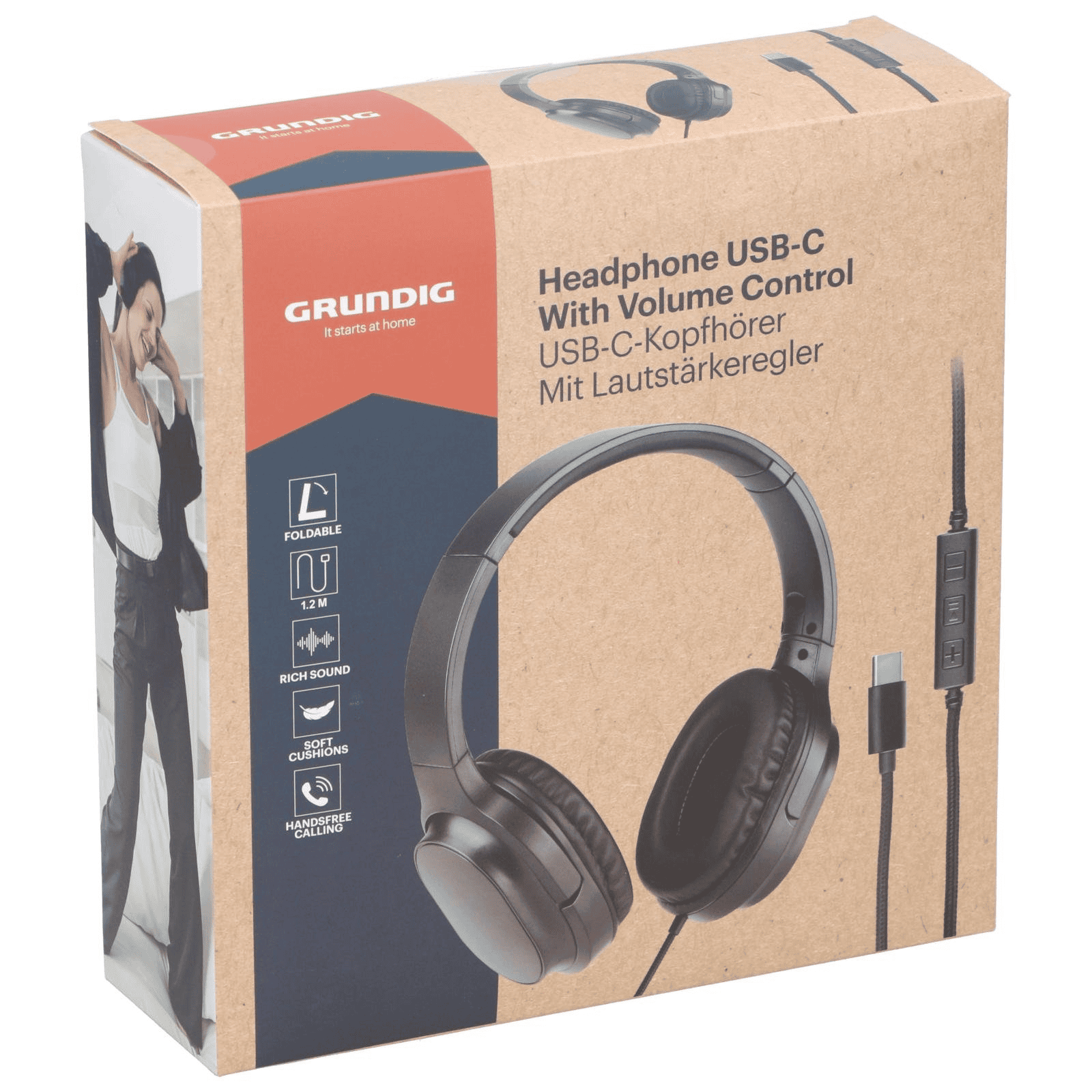 8711252260402-1.png Grundig kõrvaklapid USB-C - Pilt 1