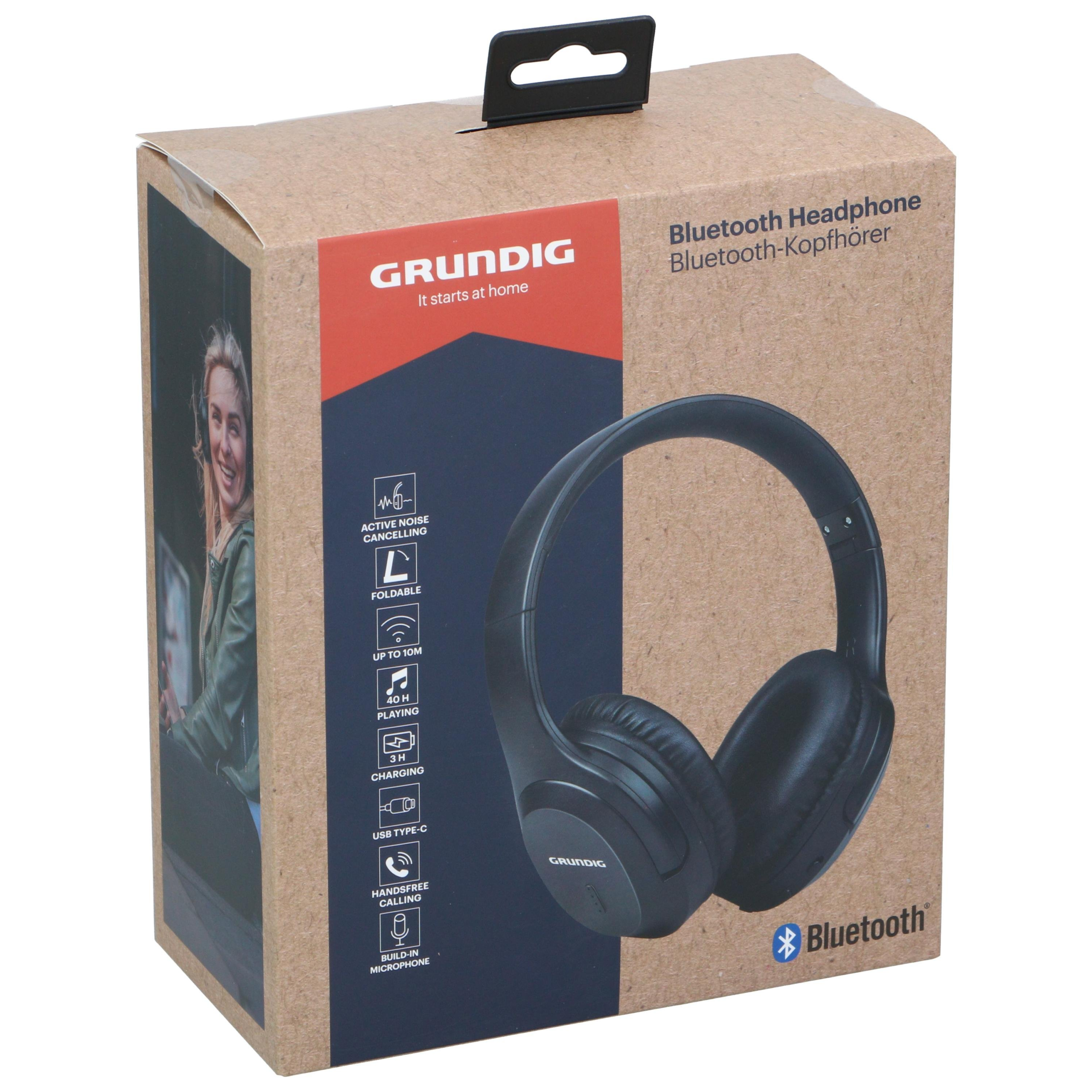 8711252260563-1.png Grundig juhtmevabad kõrvaklapid must - Pilt 1