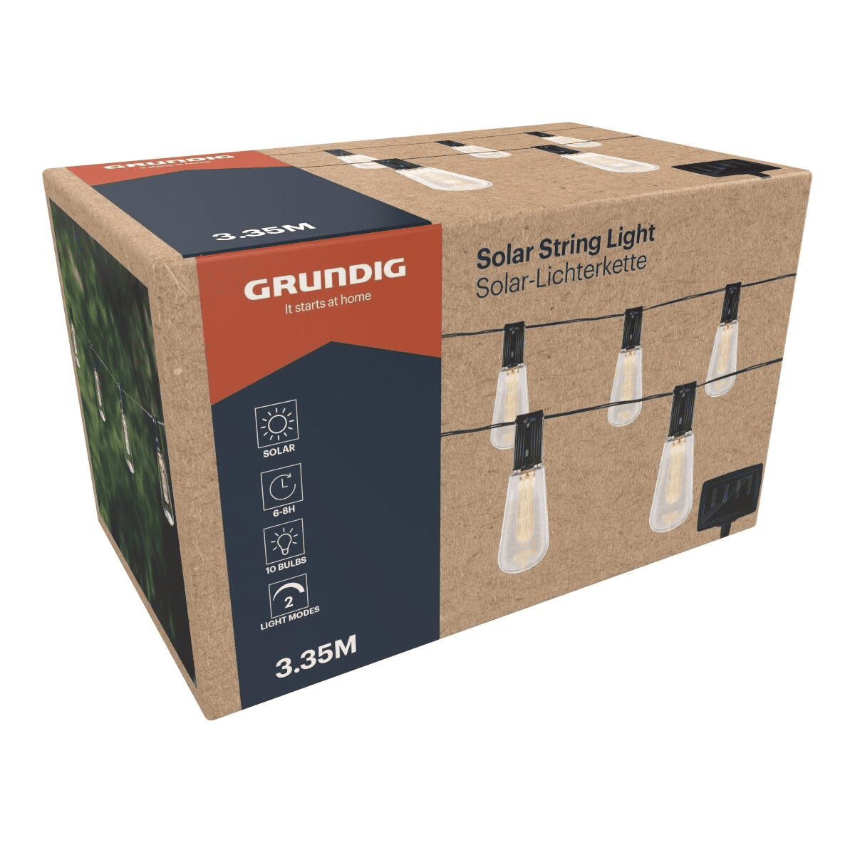 8711252261546-1.png Grundig nöörvalgusti päikesepatareiga 3,3m (10 pirni) - Pilt 1