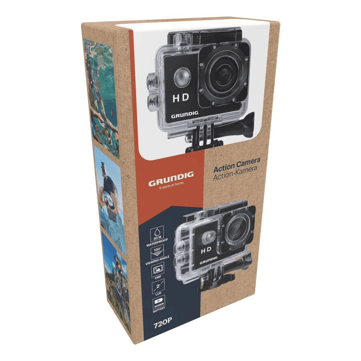 8711252272603-1.png Grundig spordikaamera HD 720P - Pilt 1