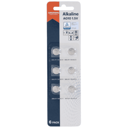Grundig patareid AG10 (6 tk/pk)