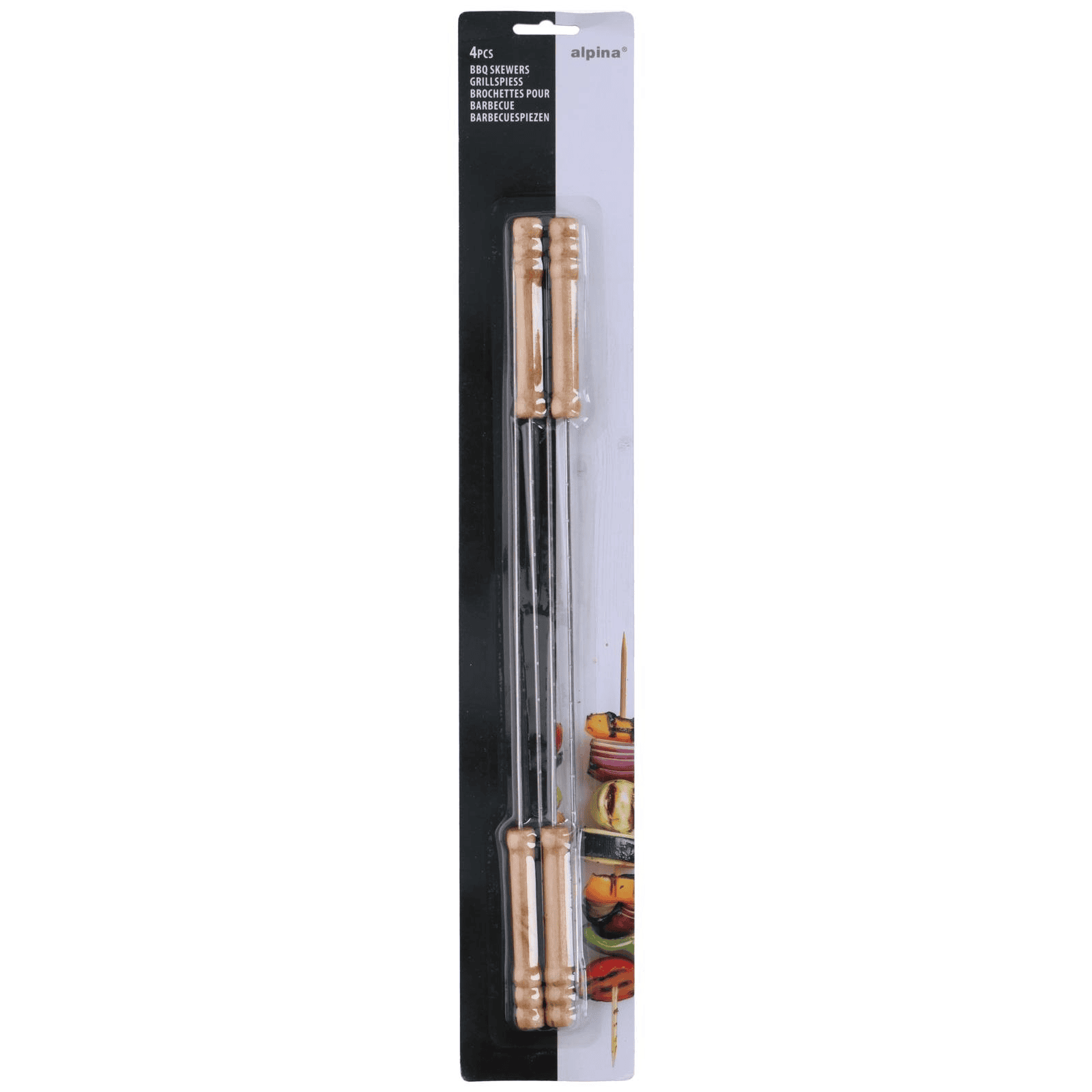 8711252290607-1.png Alpina grillvardad 38cm (4 tk/pk) - Pilt 1