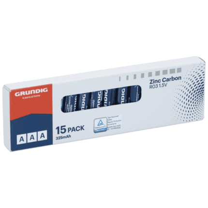Grundig patareid AAA/R03 325mAh (15 tk/pk)