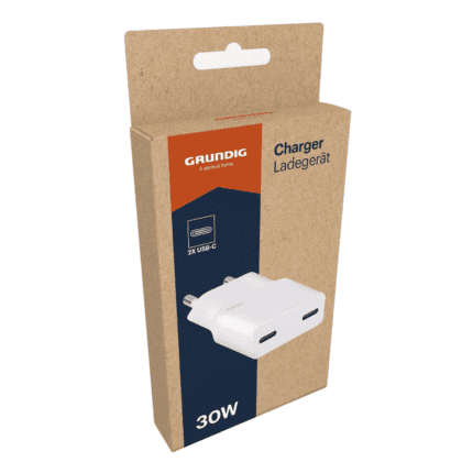 Grundig laadimisadapter 2xUSB-C 30W
