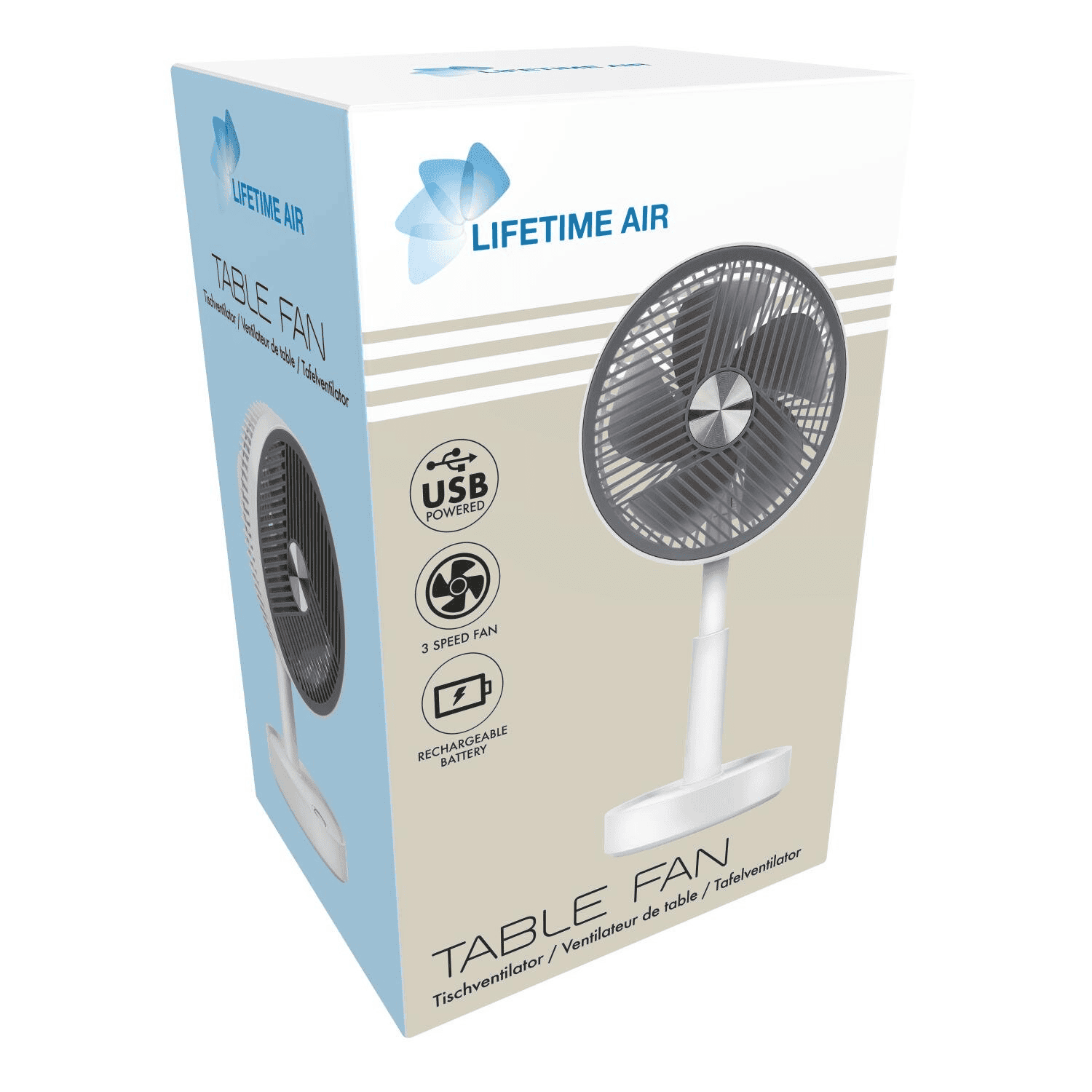 8711252436319-1.png Mini-ventilaator USB 1200mAh - Pilt 1